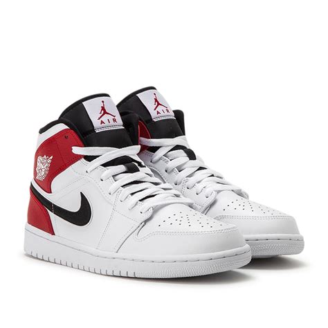 nike air jordan 1 mid chicago remix weiss rot|jordan 1 chicago mid wear away.